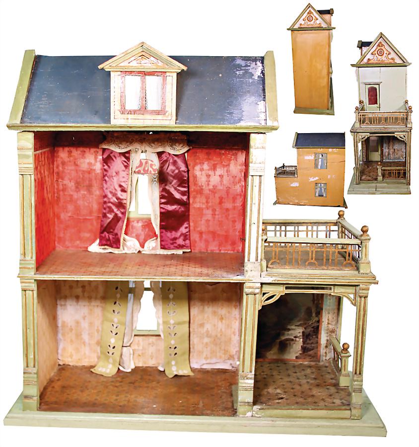 GOTTSCHALK dollhouse, height: 76 cm, width: 76 cm, (1 of 1)