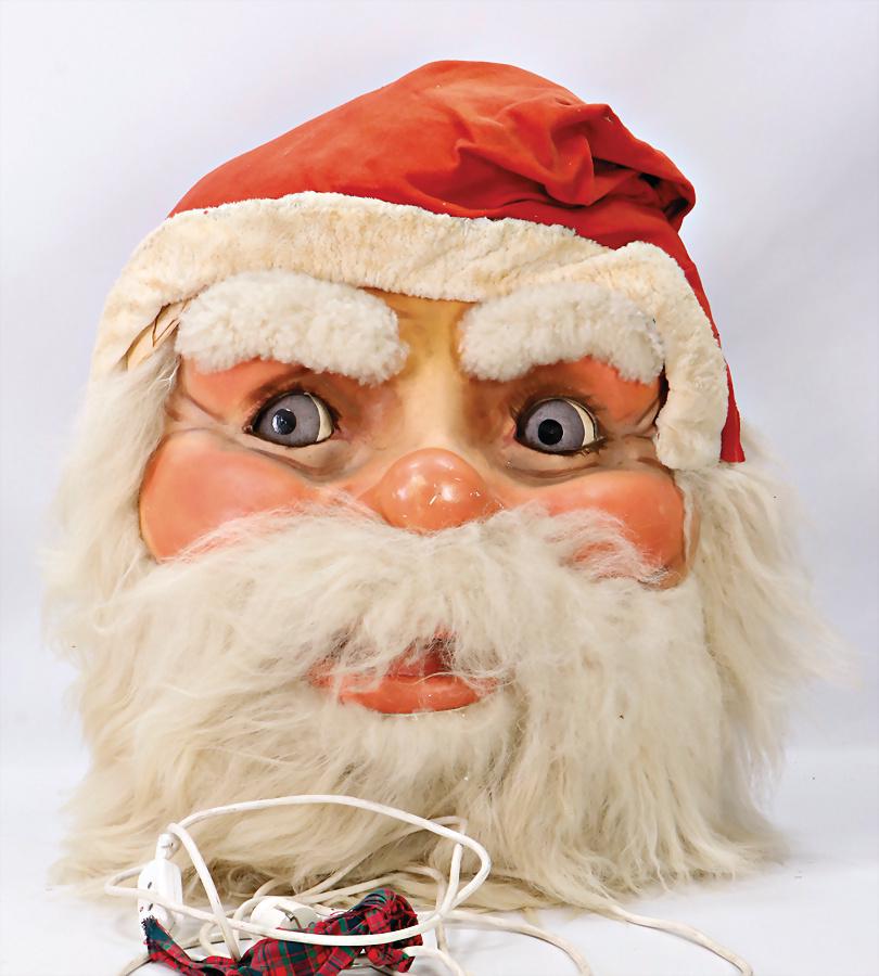 Christmas decoration, Santa Claus face, probably (1 of 1)