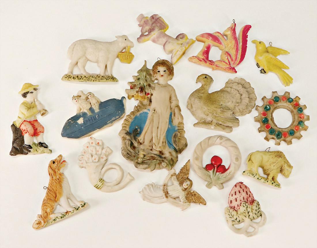 Christmas tree decoration, tragacanth, 5-10 cm, 14: Christmas tree decoration, tragacanth, 5-10 cm, 14 pieces German Description Christbaumschmuck, Tragant, 5-10 cm, 14 Teile