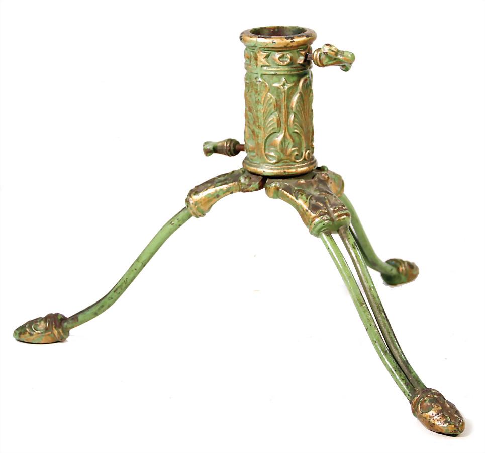 Christmas tree stand, casting, with 3 feet, height: 30: Christmas tree stand, casting, with 3 feet, height: 30 cm German Description Christbaumständer, Guss, mit 3 Füßen, H: 30 cm