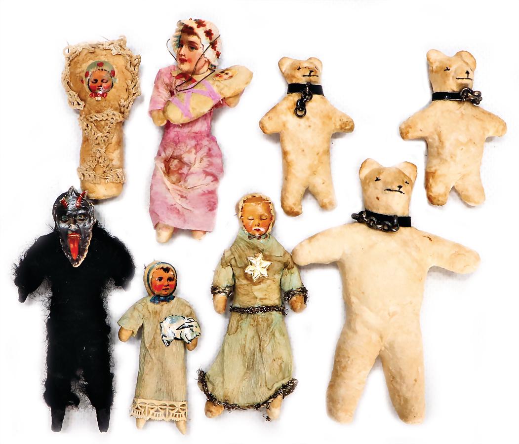 mixed lot of  Christmas tree decoration, cotton wool (1 of 1)