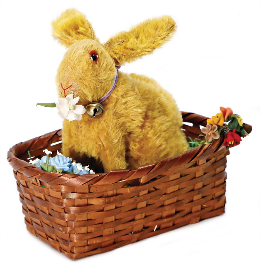 PROBABLY BING hare, pre-war era, 24 cm, glass eyes, (1 of 1)