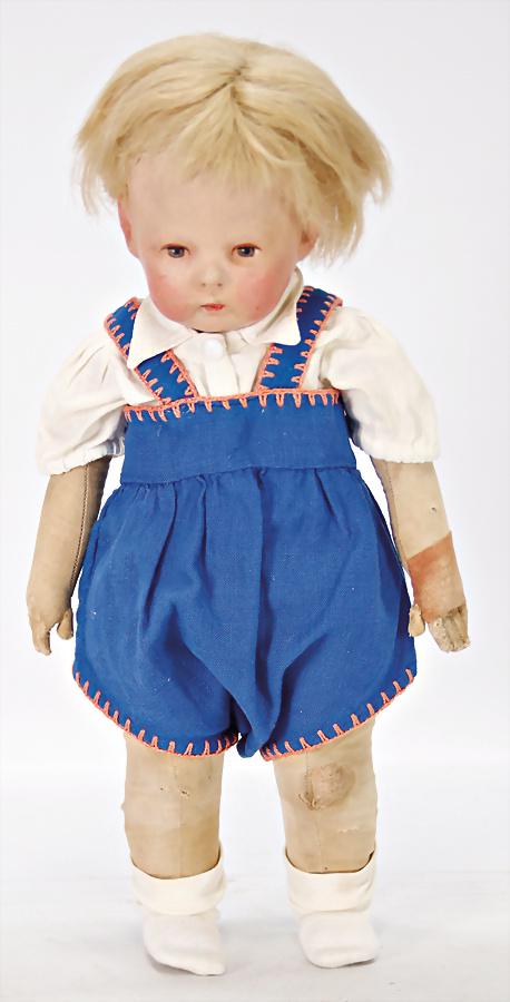 KÄTHE KRUSE doll Nr.I H, 42cm, fabric head, 3 clearly (1 of 1)