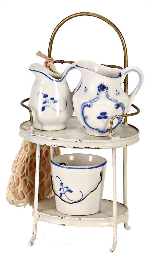 PROBABLY BING washstand, around 1900, tinplate, (1 of 1)