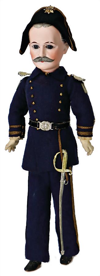 KUNO OTTO DRESSEL portrait doll, SONNEBERG, around (1 of 2)