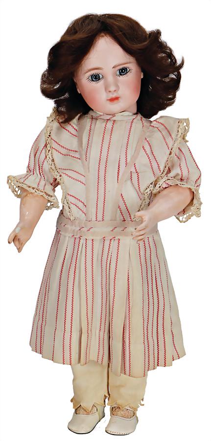 STEINER bisque porcelain socket head, French Bébé, (1 of 3)