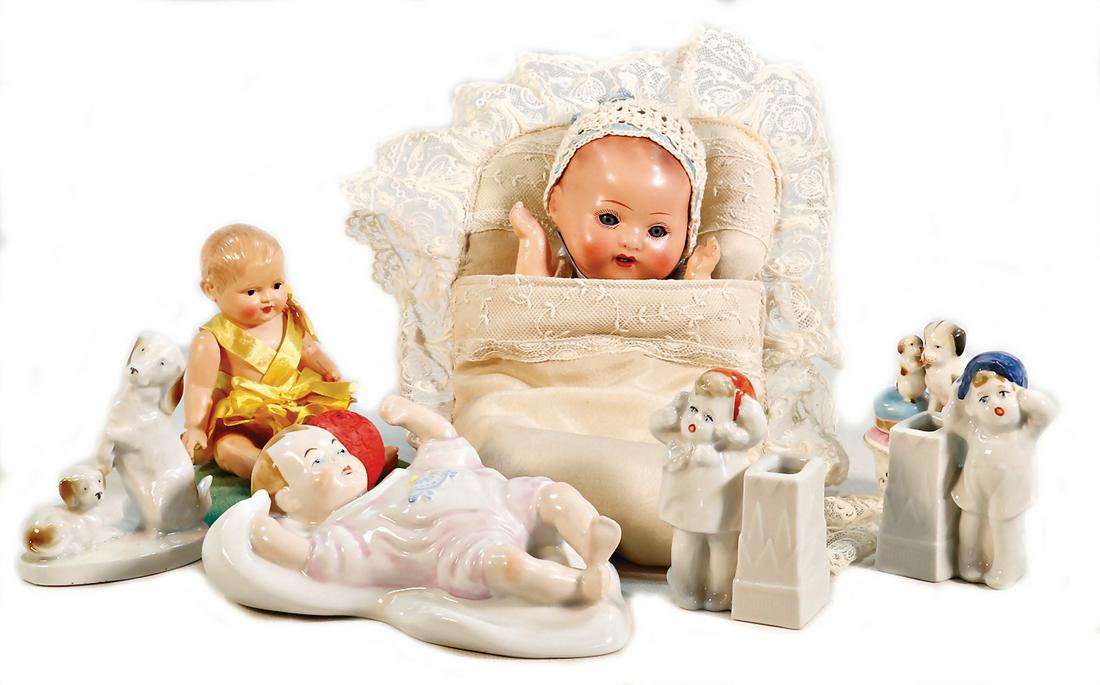 Konv. Porzellan-Nippes-Figuren, SCHILDKRÖT Baby, 2 (1 of 1)