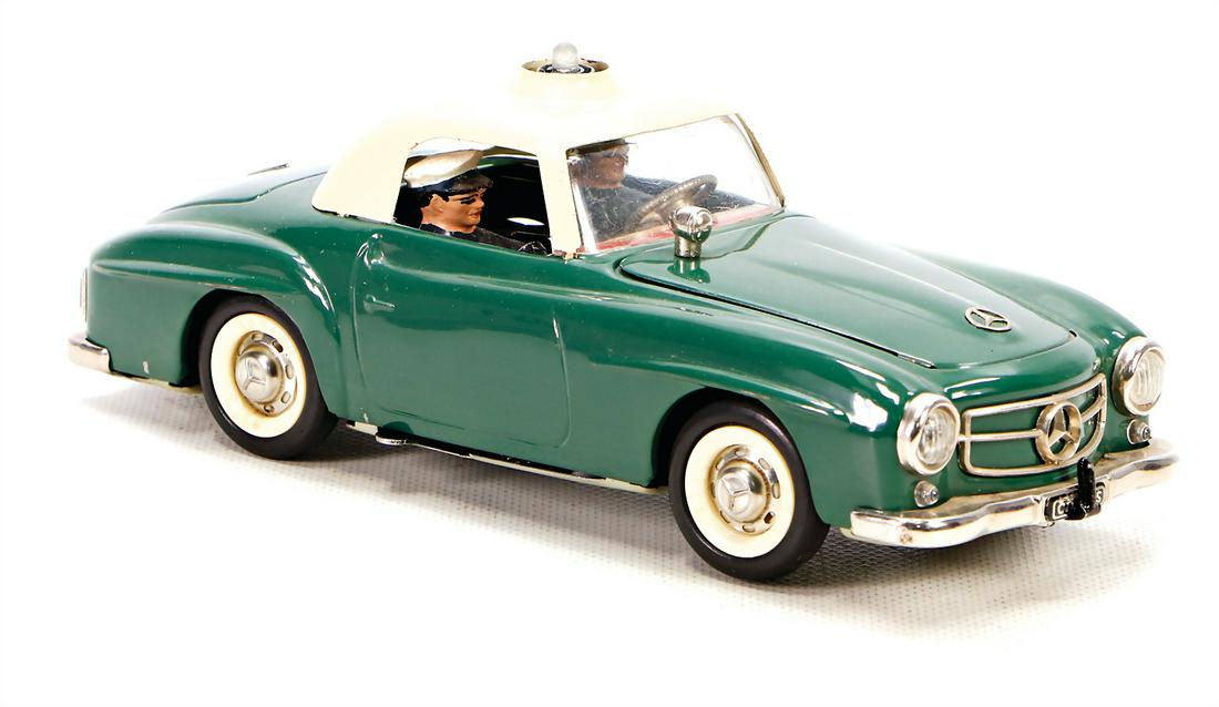 SCHUCO Elektro Razzia-Car, 5509, 190 SL, Polizei, (1 of 1)