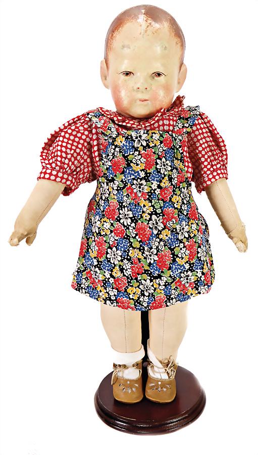 KÄTHE KRUSE Kl. Puppe Nr.1, 36 cm, Stoffkopf, 3 (1 of 1)