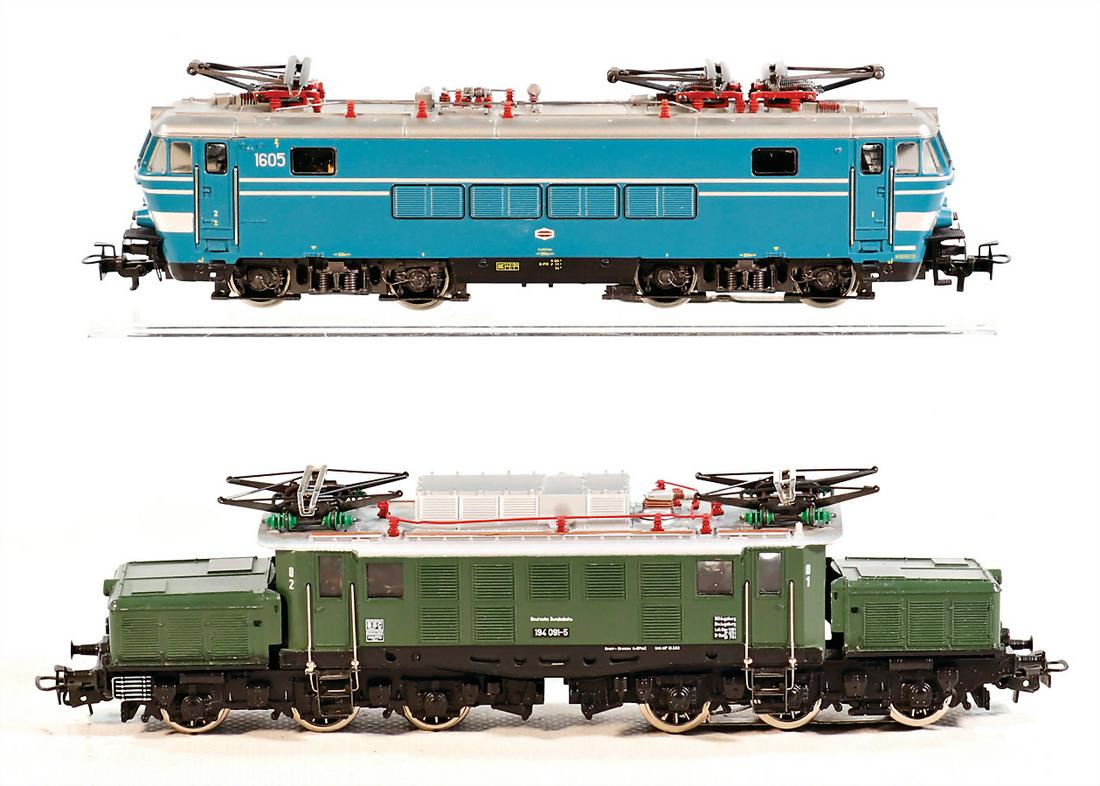 MÄRKLIN H0, E194, Elektro-Lok, B1605, sehr guter Zust.: MÄRKLIN H0, E194, Elektro-Lok, B1605, sehr guter Zust.