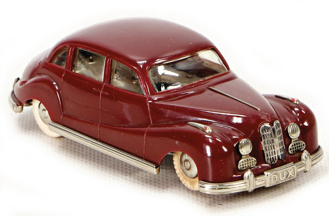 DUX BMW, 13,5 cm, Uhrwerk intakt, leicht bespielt, gut (1 of 1)