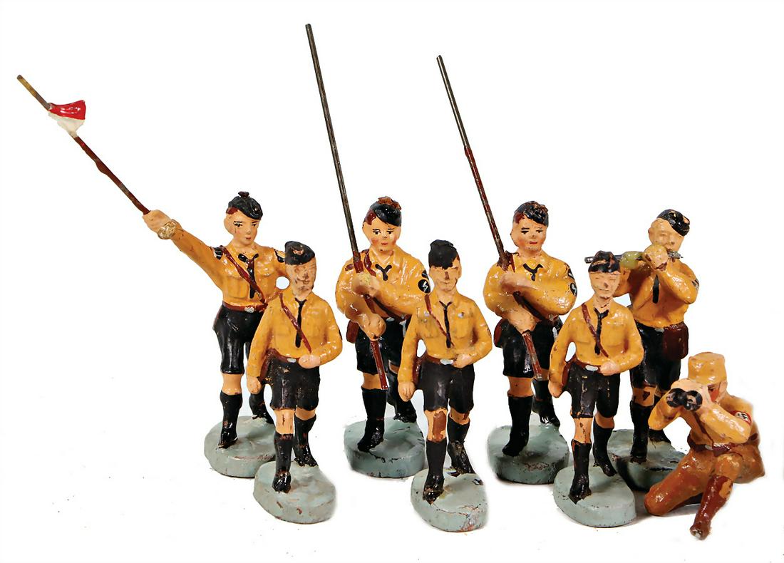 ELASTOLIN mass, SA youth, 8 pieces, mass, marching, 6 (1 of 1)