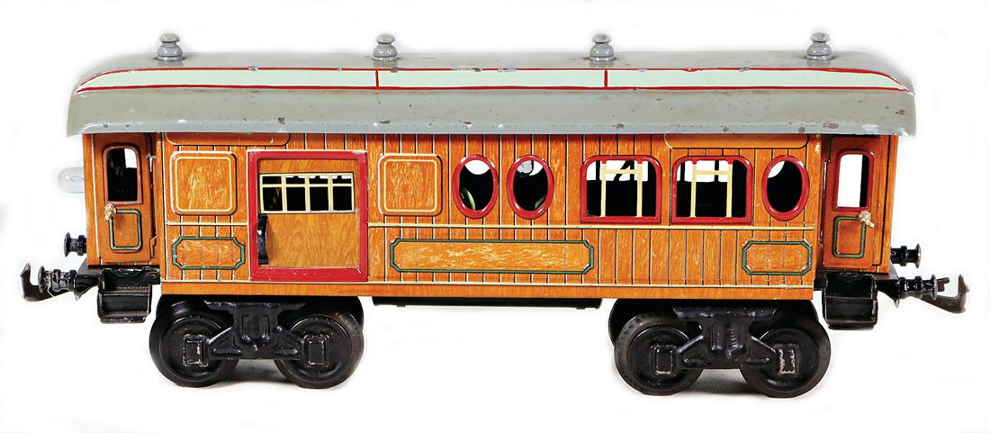 BING track 1, 4-axled baggage coach, with interior (1 of 1)