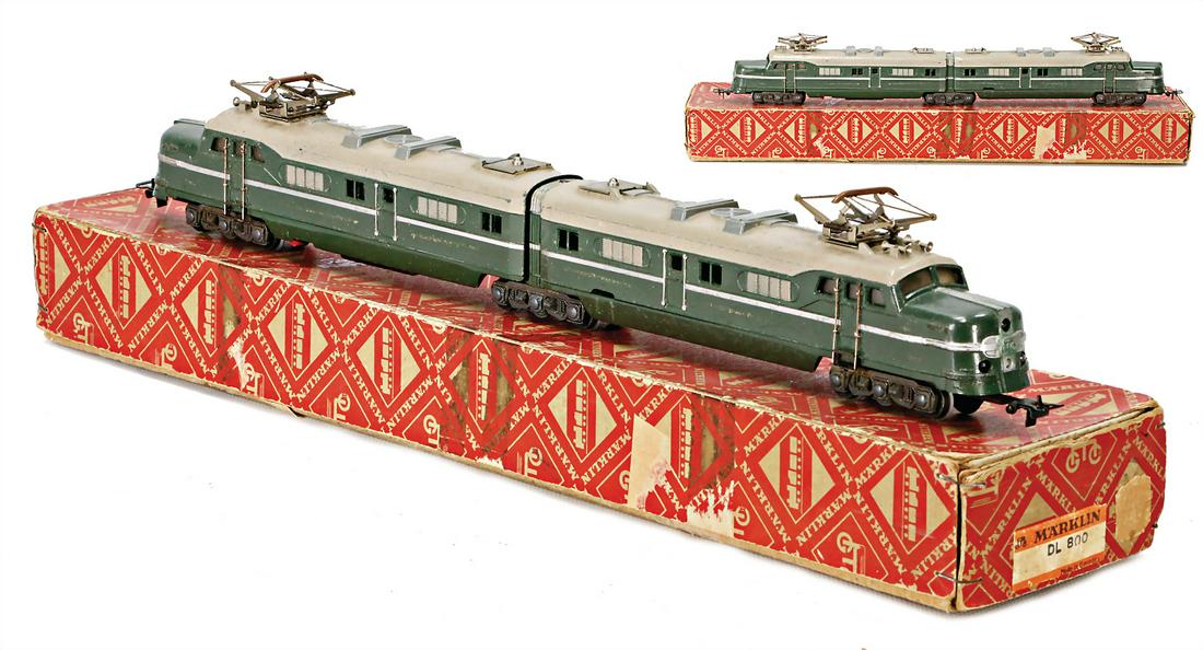 MäRKLIN H0, DL800, American double railcar, casting, (1 of 1)