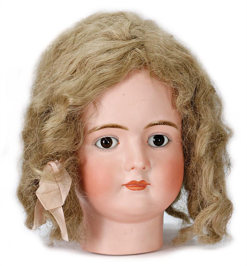 bisque porcelain head for mannequin, marked 503 1 S, (1 of 2)