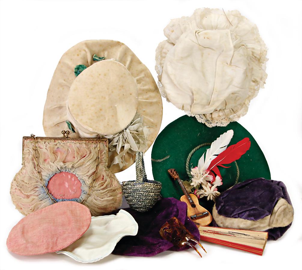 mixed lot of  hats, suitable for a  French Bébé, (1 of 1)