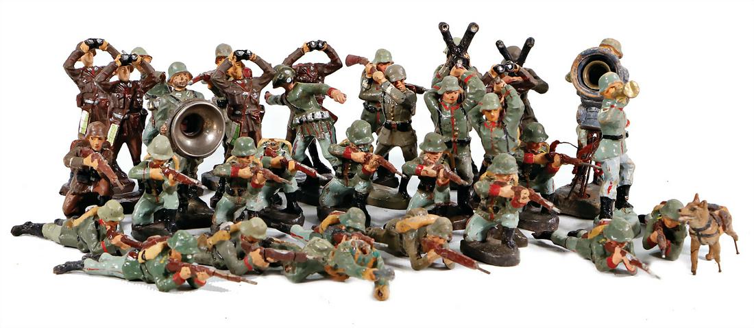 ELASTOLIN Wehrmacht, 2. Weltkrieg, Masse-Figuren, (1 of 1)