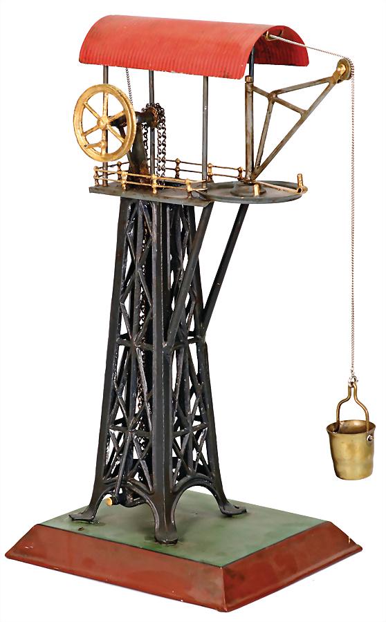 probably BING crane, sheet metal, partially retouched / over painted, minimally scratches on the (1 of 1)