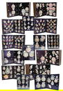 DRESDEN big mixed lot with c. 200 pieces, sample boards, DRESDEN, dance medal, cardboard, splendid