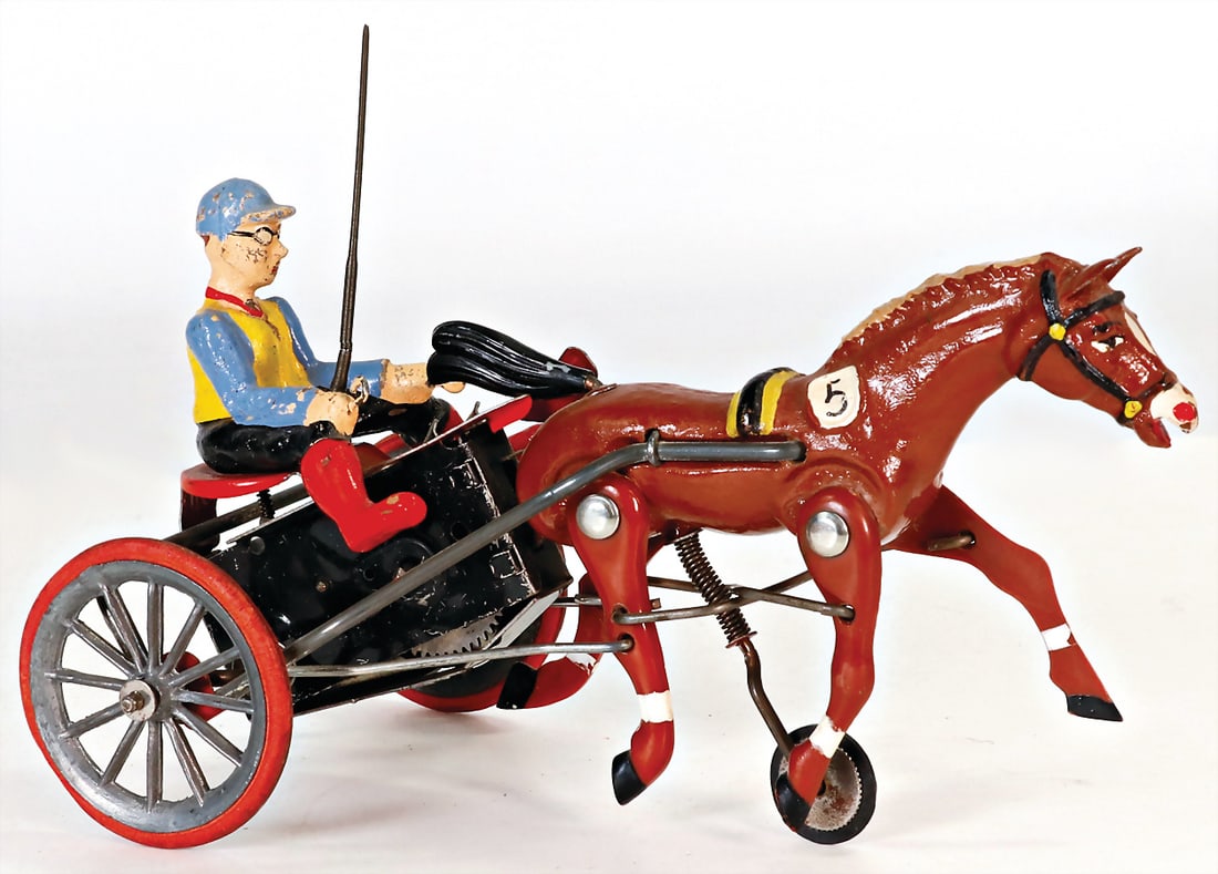 horse with mass figure, 16 cm, German, slightly used, good, clock mechanism is intact German: horse with mass figure, 16 cm, German, slightly used, good, clock mechanism is intact German Description Pferd mit Masse-Figur, 16 cm, deutsch, leicht bespielt, gut, Uhrwerk intakt