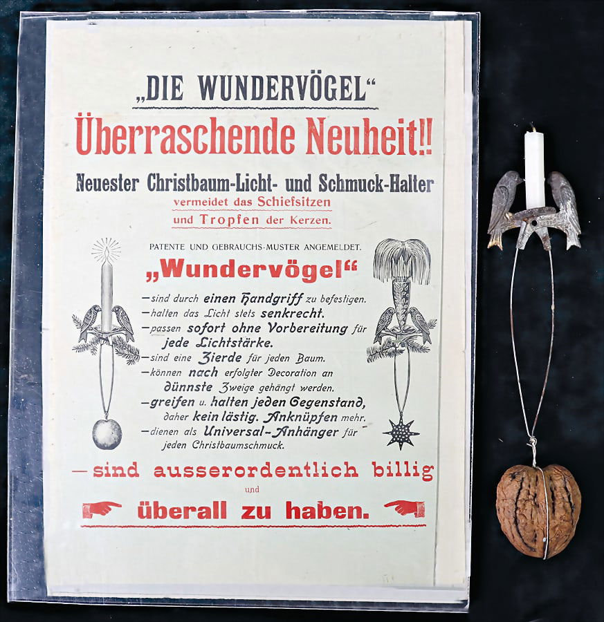 Christmas tree decoration, "Die Wundervögel", surprising novelty, new Christmas tree light and (1 of 1)