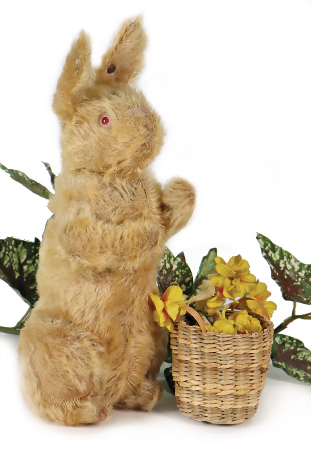 Steiff Steiff, Dutch Rabbit, 1907 to 1912, height: 22 cm, with button (long trailing f), attending, (1 of 5)