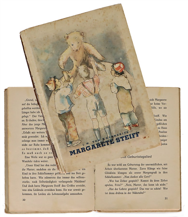 STEIFF book, "Margarete Steiff und Teddybär- Die Geschichte eines Lebens", told by Isidora (1 of 1)