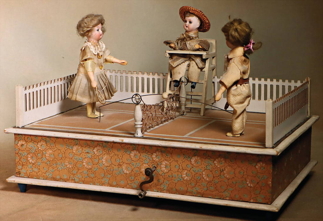 Probably Zinger Semiautomatic Machine, Tennis Player, Surface Area