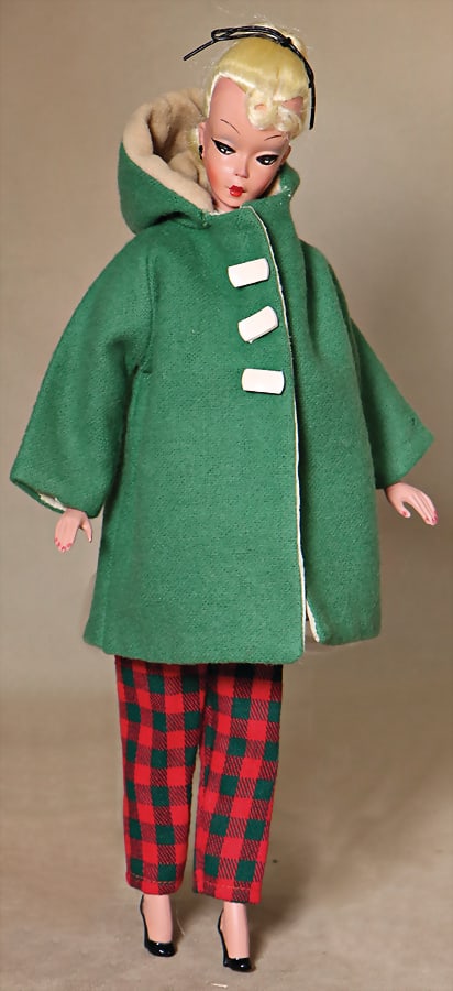 HAUSER Bild Lilli, precursor of the  Barbie doll, original hairstyle, hairband isn't original, good (1 of 1)