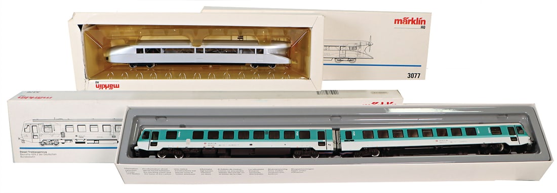 MÄRKLIN H0, diesel railcar train, item No. 3376, very good condition, in original box, (1 of 1)