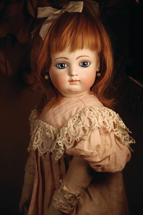 FERDINAND GAULTIER Beautiful French Bébé by Gaultier with early block letter markings, (1 of 9)