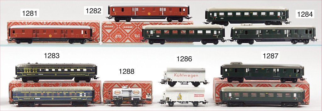 MÄRKLIN H0, Tankwagen, Esso, 314, 2-achsig mit Bremserh: MÄRKLIN H0, Tankwagen, Esso, 314, 2-achsig mit Bremserhaus, neuwertig, Orig.-Kart. MÄRKLIN, H0, tanker, Esso, 314, 2-axled with brakeman's cab, as good as new, original box