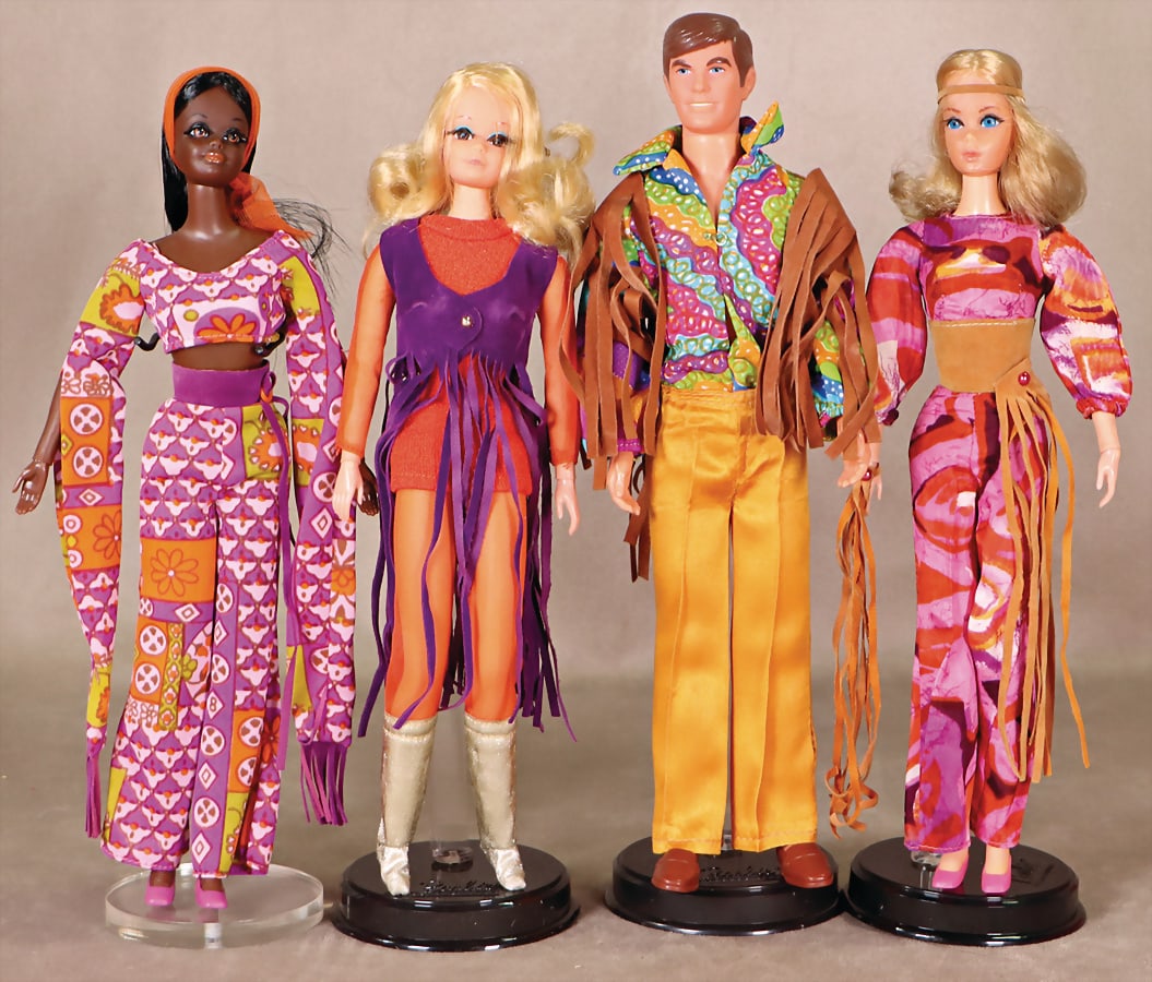 MATTEL Barbie, Christie, 1971, with outfit, bendable leg, Twist & Turn, Live Action Barbie Twist & (1 of 1)