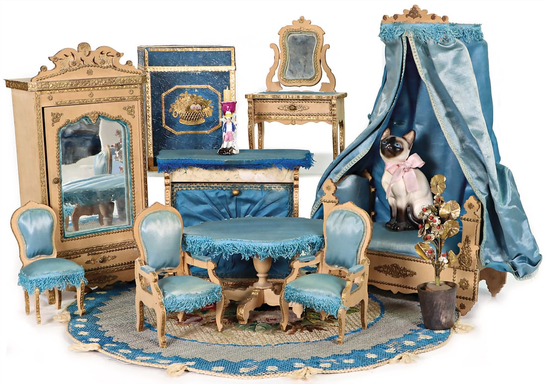 Doll's house furniture program, for stately doll's house or travel doll's house, cupboard h: 26 cm, (1 of 1)