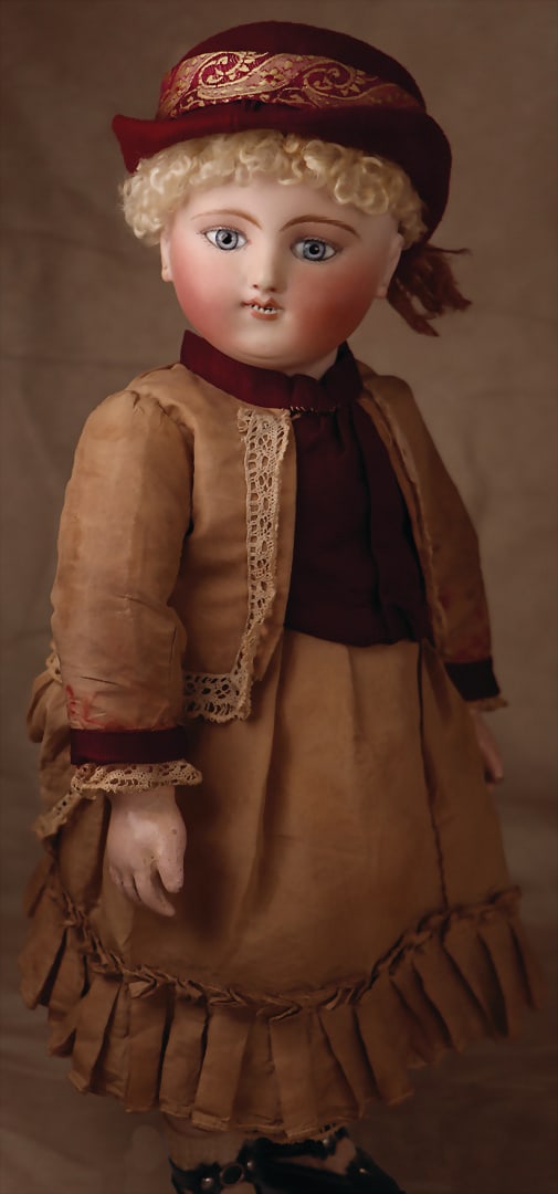 JULES STEINER Exceptionally rare and early French Bébé doll from the workshop of Jules (1 of 5)