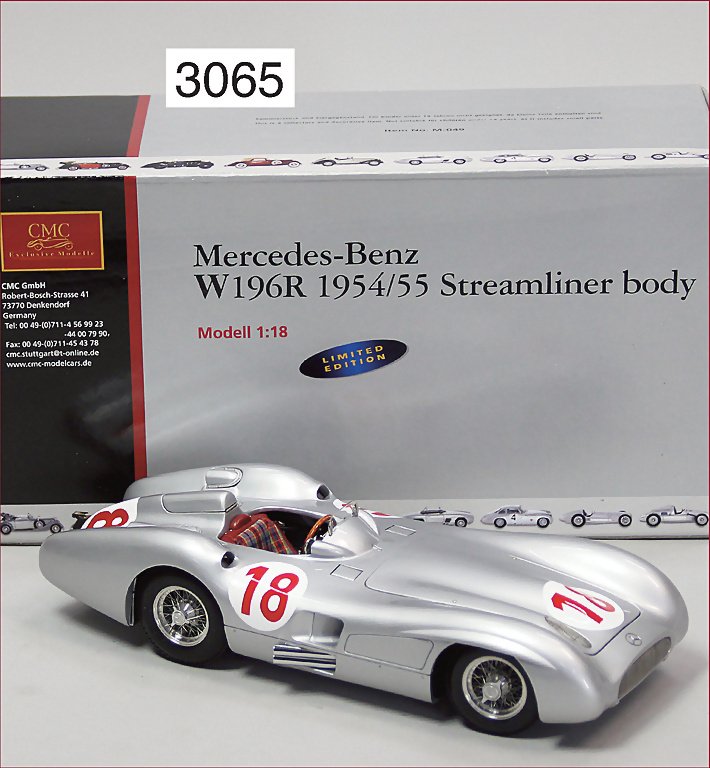 CMC, Exklusiv-Modell, Mercedes Benz W196R, 1954/55, Dre