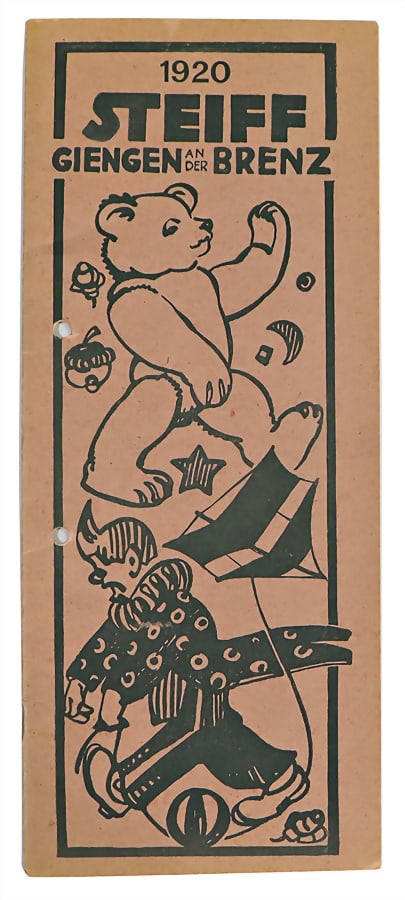 STEIFF extremely well-preserved Steiff catalog from 1920, from the Steiff archive, edition Dd and (1 of 5)