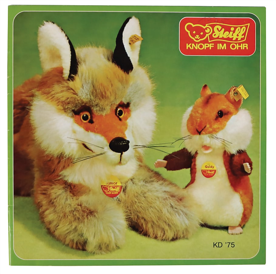 STEIFF original Steiff catalog from the Steiff archive, 1975, KD 75, page 1 - 41, mint condition (1 of 5)