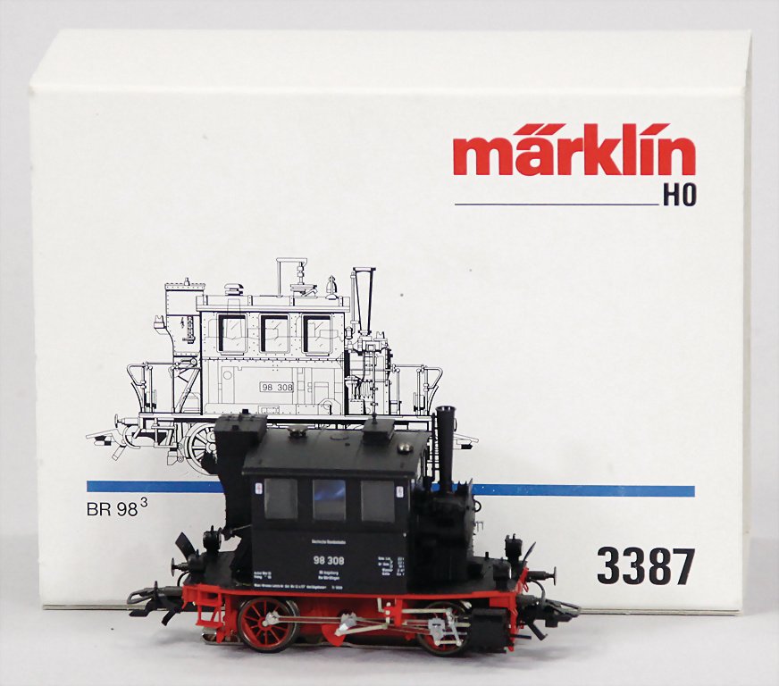 MÄRKLIN 3387, Baureihe 89, neuwertig, Orig.-Kart.: MÄRKLIN 3387, Baureihe 89, neuwertig, Orig.-Kart.