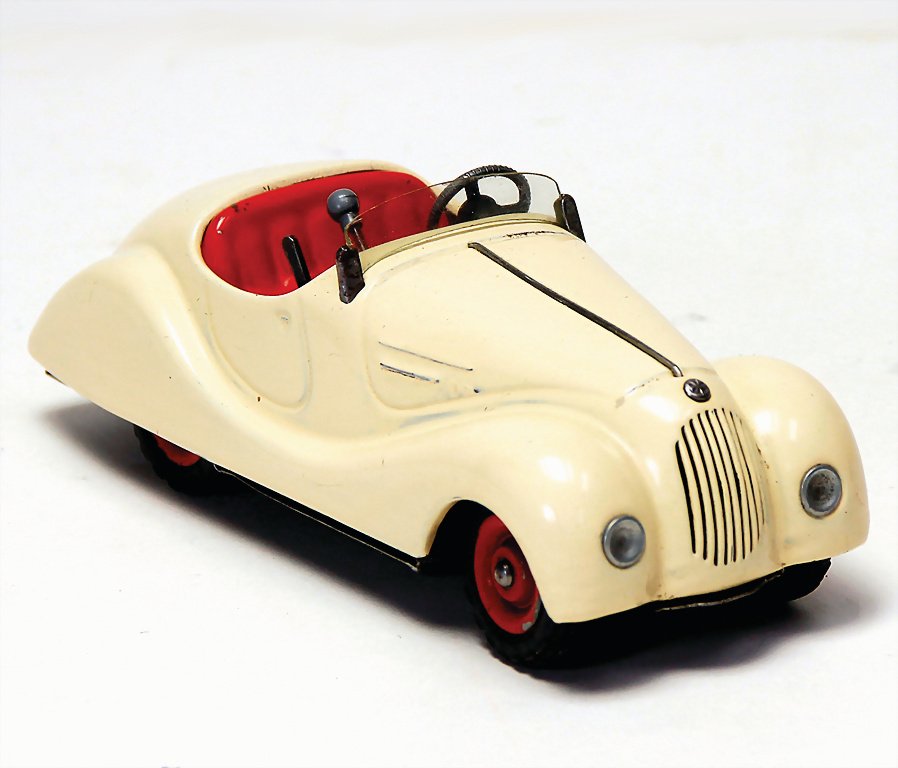 SCHUCO Examico 4001, beige, pre-war era, clock: SCHUCO Examico 4001, beige, pre-war era, clock mechanism is intact, slightly worn, good condition German Description SCHUCO Examico 4001, beige, Vorkrieg, Uhrwerk intakt, leicht bespielt, guter Zust.