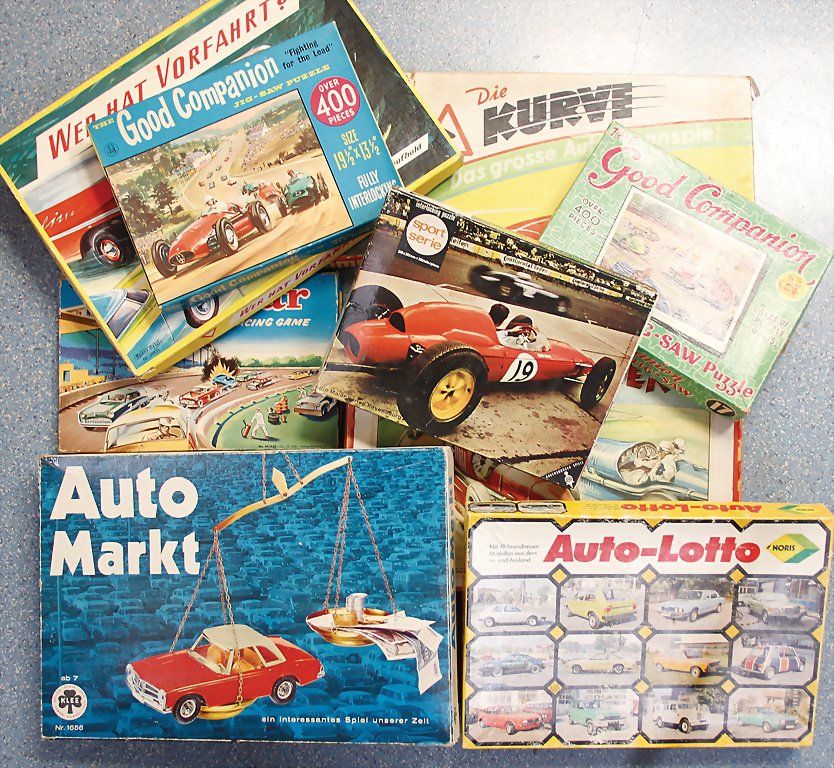 schönes Konv. Autospiele, älter u. neuer, teilw. (1 of 1)
