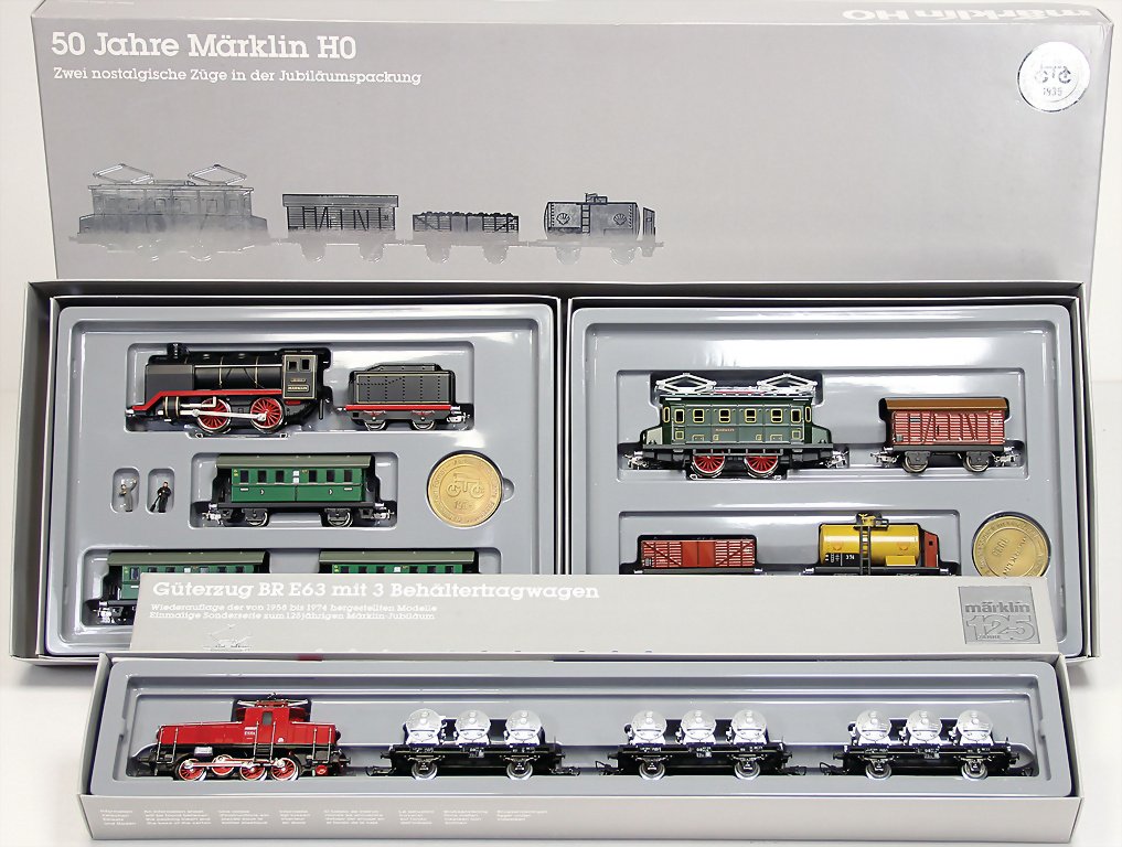 MÄRKLIN 2 Teile H0, 2874 Güterzug BRE 63, mit 3 (1 of 1)