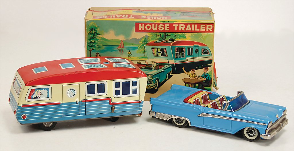 HAJI Haus-Trailler m. Anhänger, Bauj. 1959, Ford (1 of 1)