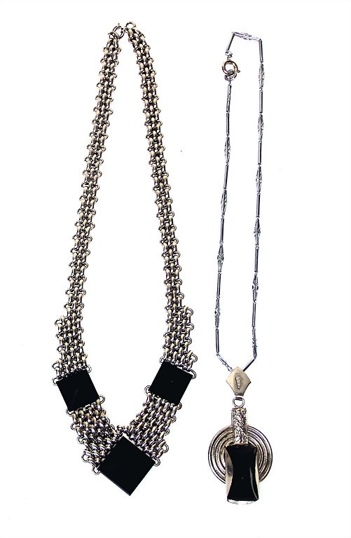 JAKOB BENGEL 2 Halsketten, 1x V-förmige Gliederkette (1 of 1)