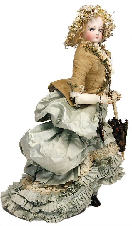 JUMEAU fashion doll France, pressed bisque socket head (1 of 1)