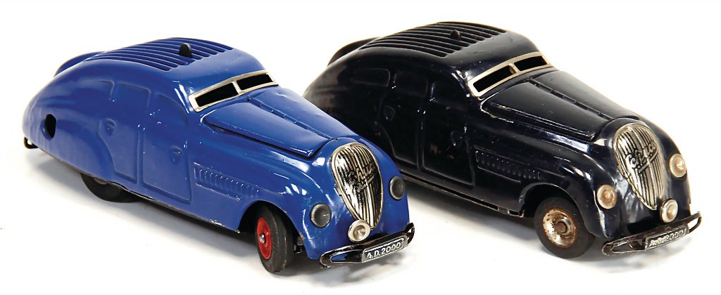 SCHUCO 2 pieces, Mando, 2000, black and blue, Made in (1 of 1)