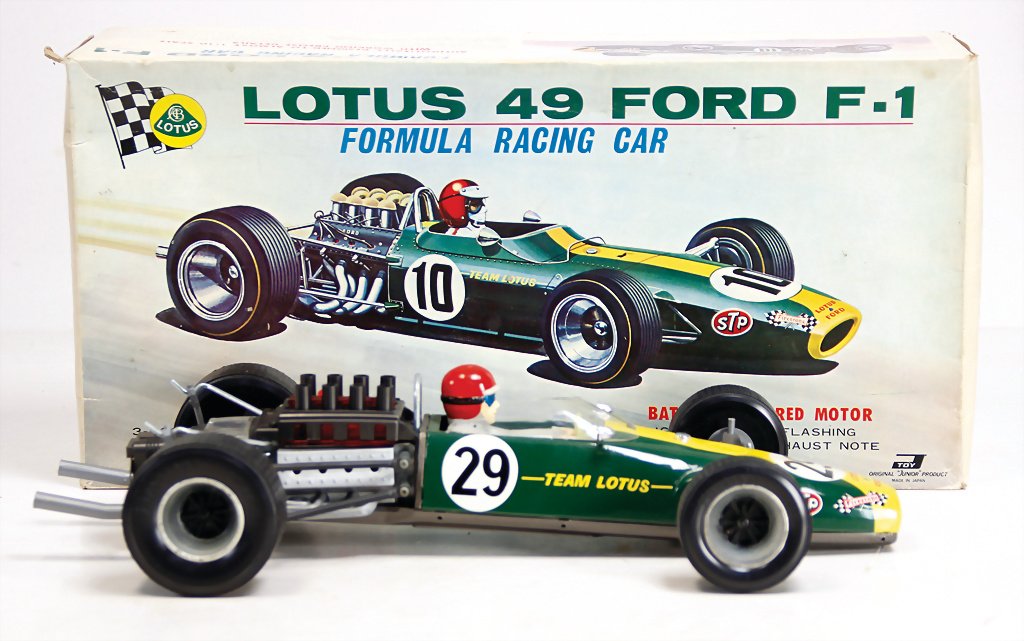 Daishin LOTUS 49 FORD F1 Tin car Japan second hand Mystery