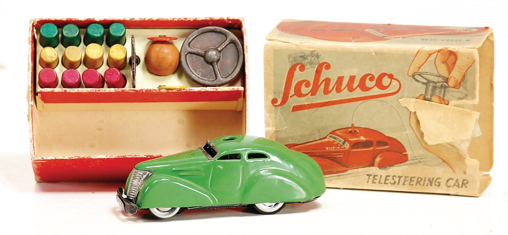 SCHUCO 3000, very good condition, in original box, with: SCHUCO 3000, very good condition, in original box, with accessories and manual, box is caused of old age in worn condition, 10.5 cm German Description SCHUCO 3000, sehr guter Zust., im Orig.-Kart., mi