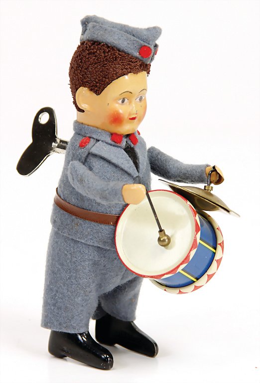 SCHUCO dancer, Italian soldier with cylinder, 13 cm, (1 of 1)