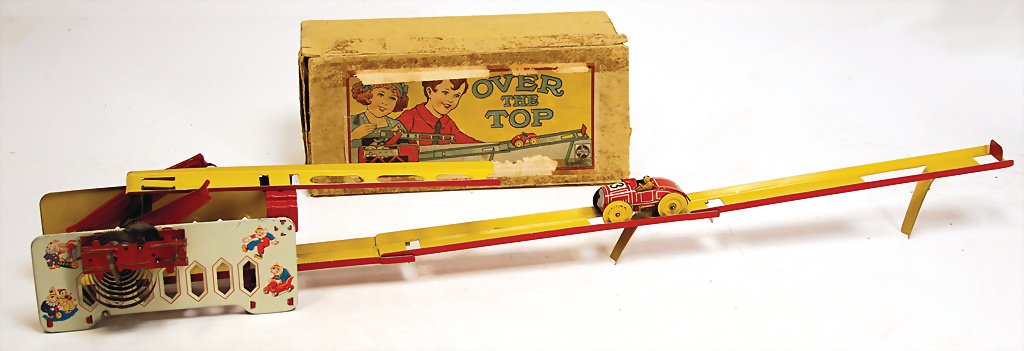 Over The Top, car spring track, German, pre-war era, (1 of 1)